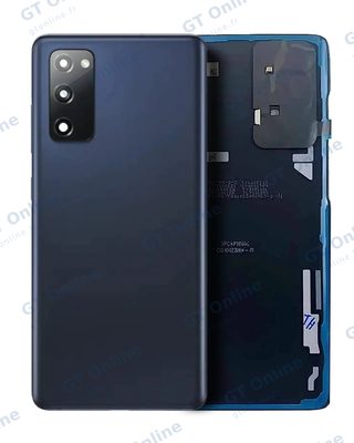 Vitre arrière pour Samsung Galaxy S20 FE (pack service origine, bleu marine Cloud)