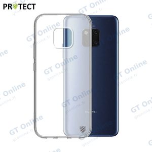 Coque Silicone PROTECT pour Huawei Mate 20 Pro Transparent