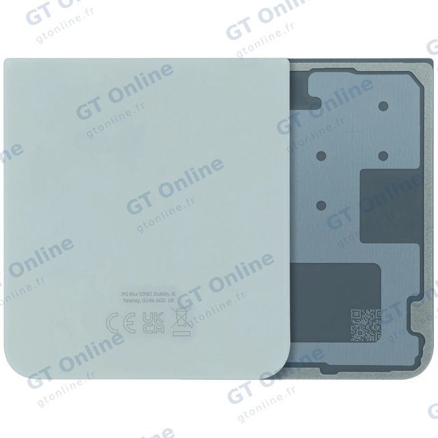 Vitre arrière pour Samsung Galaxy Z Flip 5 (pack service origine, gris)
