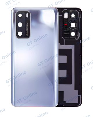 Vitre arrière pour Huawei P40 (argent Frost)