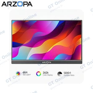Moniteur Portable ARZOPA A1T 15.6" Slim Écran Tactile FHD (1920x1080) LCD IPS 60Hz - Noir — vue 3