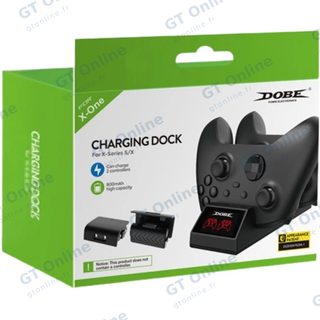Station de charge pour 2 manettes Xbox One DOBE TYX-1817X — noir