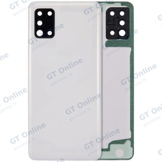 Vitre arrière pour Samsung Galaxy A31 (A315 / 2020) (compatible premium, Prism Crush White)