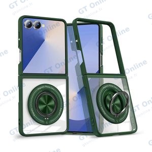 Coque de Protection Magnétique avec Bague 360° Z-FL3 Samsung Galaxy Z Flip 7 5G F766 Vert