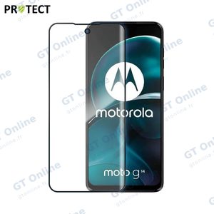 Verre Trempé Intégral PROTECT pour Motorola Moto G14 Noir