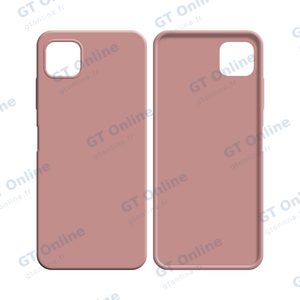 Coque Silicone Compatible pour Samsung Galaxy A12 A125/Galaxy M12 M127 (#17) Rose — vue 2