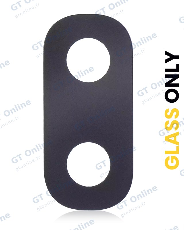 Lentille de caméra arrière avec adhésif pour Samsung Galaxy A10 (A105 / 2019) / A30 (A305 / 2019) / A40 (A405 / 2019) (toutes couleurs, lot de 10)