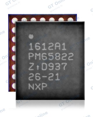 Pièce à microsouder pour Apple iPhone 8 / 8 Plus / X / XS / XR / XS Max / 11 / 11 Pro / 11 Pro Max / iPad Air 3 / iPad Mini 5 (U6300: NXP 1612A1)