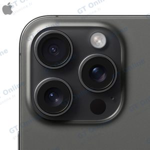 Smartphone Occasion Apple iPhone 15 Pro 128Go Grade B Titane Noir — vue 3