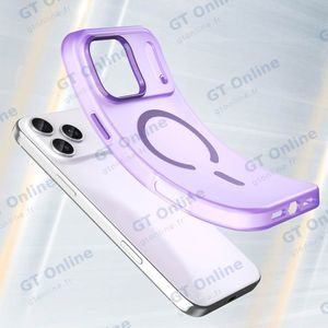 Coque de Protection MagSafe MF-006 PROTECT pour Apple iPhone 17 Pro/iPhone 18 Pro Violet Foncé — vue 2