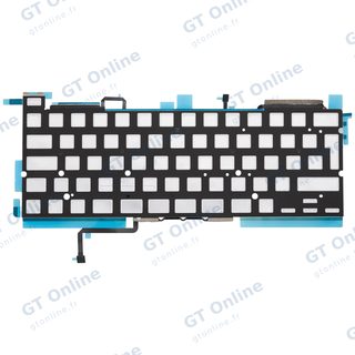 Rétroéclairage de clavier seul pour Apple MacBook Pro 13" A2289 (2020) / A2338 (2020) (anglais UK)