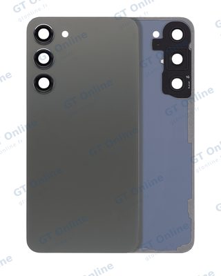 Vitre arrière pour Samsung Galaxy S23 Plus 5G (sans logo, compatible premium, vert)