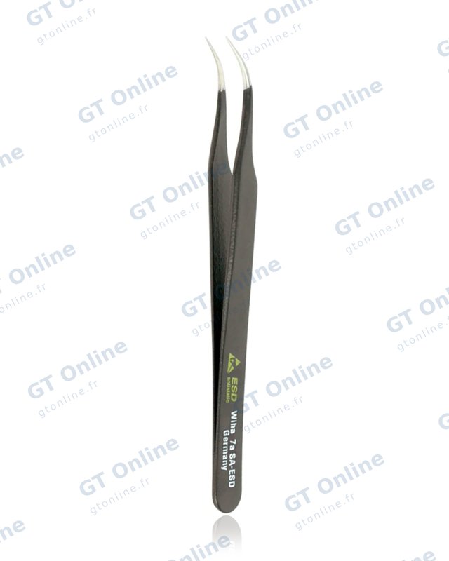 Pince brucelle ESD Wiha 7a SA — 120 mm