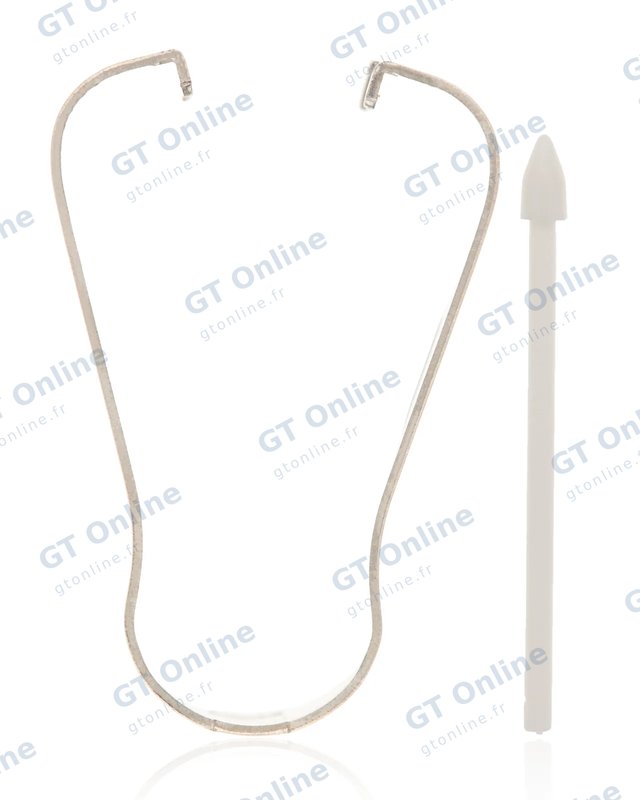 Stylet pour Samsung Galaxy Note 10 / Note 20 / Note 20 Ultra / Tab S6 (T860 / T865) / Tab S7 11" (T870 / T875) (Aura White, lot de 5)