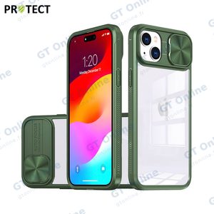 Coque de Protection IE027 PROTECT pour Apple iPhone 15 Plus Vert Foncé