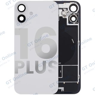 Vitre arrière pour Apple iPhone 16 Plus (origine d'occasion — grade B, blanc)