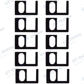 Coussinet de capteur de proximité avec adhésif pour Apple iPhone 12 Series (lot de 10)