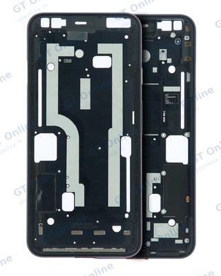 Châssis pour Google Pixel 4 (blanc bouton d'alimentation)