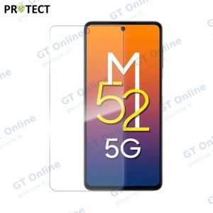 Verre Trempé Classique PROTECT pour Samsung Galaxy M52 5G M526 Transparent