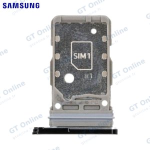 Tiroir SIM Original Samsung Galaxy S21 Ultra 5G G998 GH98-46258A Noir