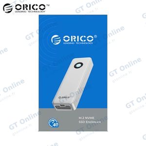 Boitier Disque Dur Externe Orico SSD M.2 NVMe - OUM2-U4-SV-BP - Argent — vue 5
