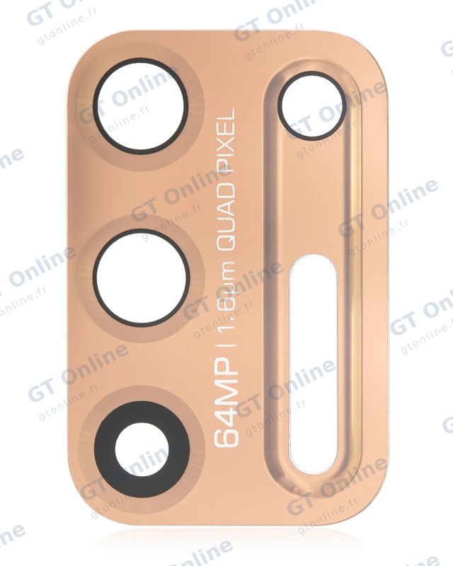Vitre de caméra arrière pour Motorola Moto G9 Plus (XT2087 / 2020) (Rose Gold)