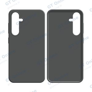 Coque Silicone Compatible pour Samsung Galaxy A14 5G A146P/Galaxy A14 4G A145 (#5) Gris — vue 2