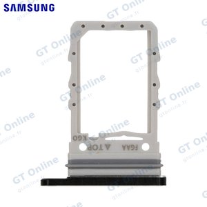 Tiroir SIM Original Samsung Galaxy Z Flip 3 5G F711 GH98-46768A Noir