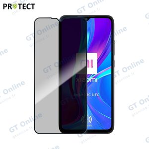 Verre Trempé PRIVACY PROTECT pour Xiaomi Redmi 9C NFC Transparent