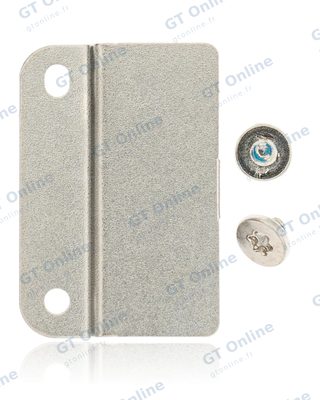 Vis de cache de nappe de trackpad 1 Bracket+2 Screws Torx T5 pour Apple MacBook Pro 13" A1706 / A1708 / A1989 / A2159 / A2289 / A2251 / A1707 / A1990 (2016-2020)