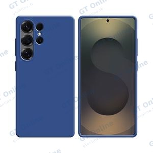Coque Silicone Compatible pour Samsung Galaxy S25 Ultra S938 (#16) Bleu Marine