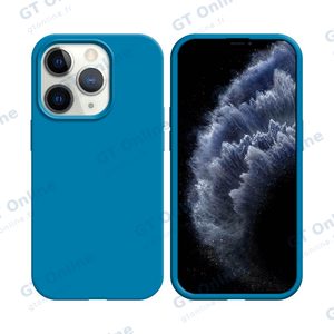 Coque Silicone Compatible pour Apple iPhone 11 Pro (#16) Bleu Ciel