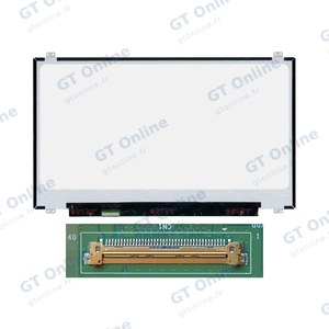 Dalle Ordinateur Portable 17.3" Slim FHD (1920x1200) IPS 120Hz 40pin Gauche 25mm, Fixations Haut Bas ~398mm