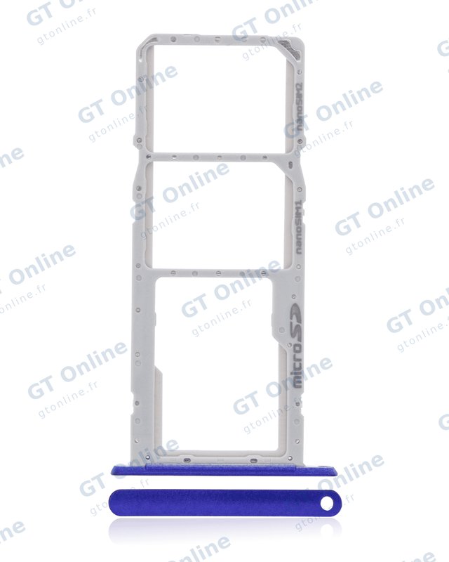 Tiroir SIM pour LG K22 (2020) (bleu)