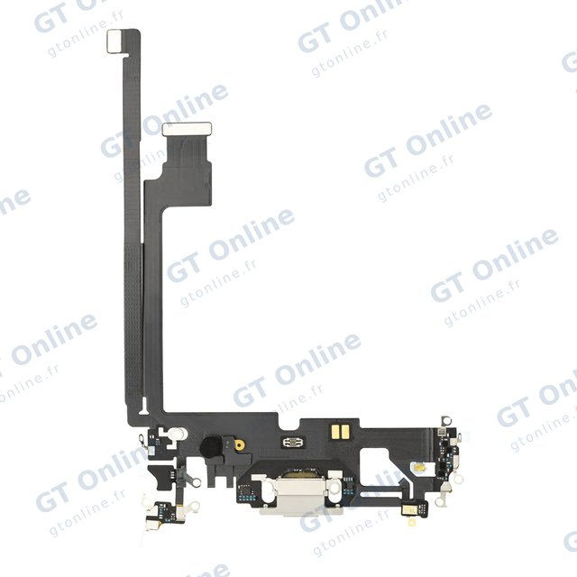 Dock de charge pour Apple iPhone 12 Pro Max (origine d'occasion, argent) — Nappe de connecteur de charge