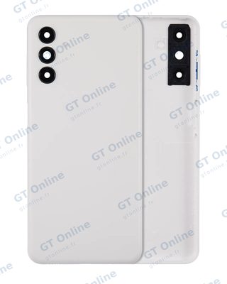 Vitre arrière pour Samsung Galaxy A13 5G (A136 / 2021) (pack service origine, blanc)