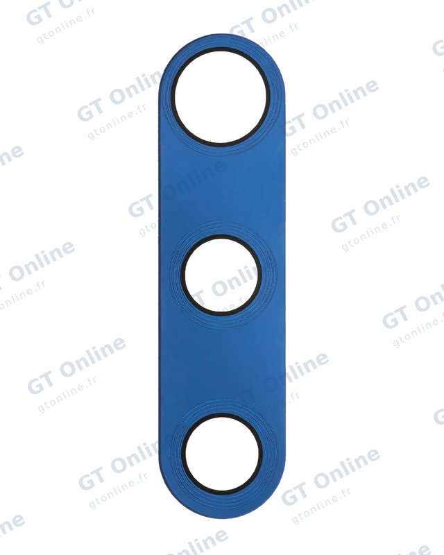 Vitre de caméra arrière pour Motorola One Fusion (XT2073 / 2020) (Deep Sapphire Blue, lot de 2)