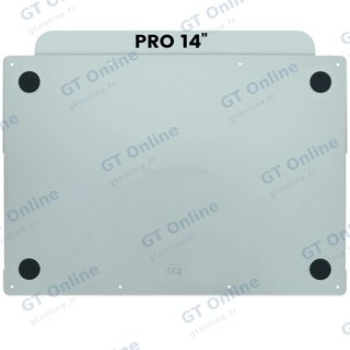 Coque inférieure pour Apple MacBook Pro 14" A3427 (2026) (M5 Max) (origine, argent)