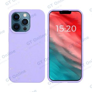 Coque Bambou Biodégradable PROTECT pour Apple iPhone 12 Pro Max (#5) Violet Clair