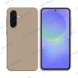 Coque Silicone Compatible pour Samsung Galaxy A36 5G A366/Galaxy A56 5G A566 (#18) Rose Gold