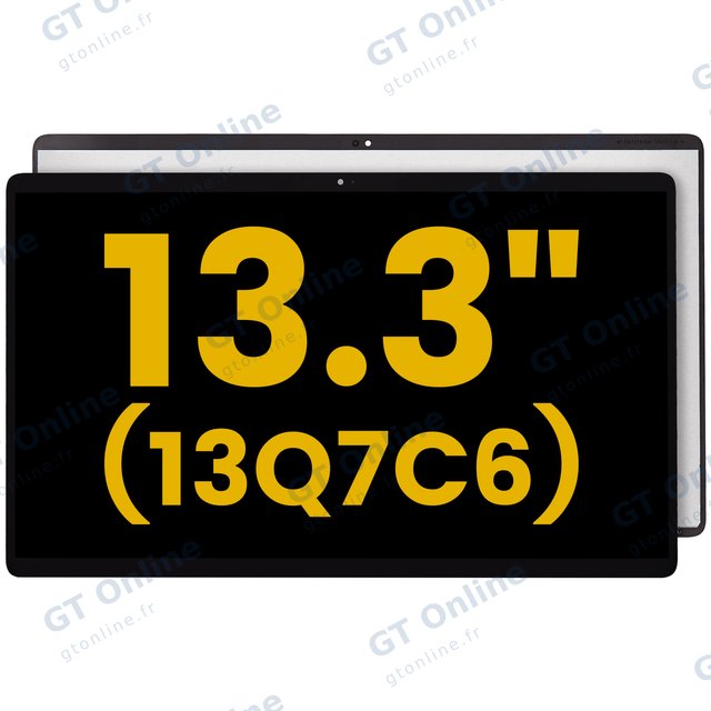 Écran OLED sans châssis pour Lenovo Ideapad Duet 5 Chromebook 13.3" (Refurbished) (Black) (13Q7C6)