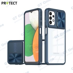 Coque de Protection IE027 PROTECT pour Samsung Galaxy A13 5G A136/Galaxy A13 4G A135/Galaxy M13 M135 — Bleu Marine