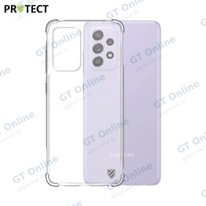 Coque Silicone Renforcée PROTECT pour Samsung Galaxy A52 5G A526/Galaxy A52 4G A525 Transparent