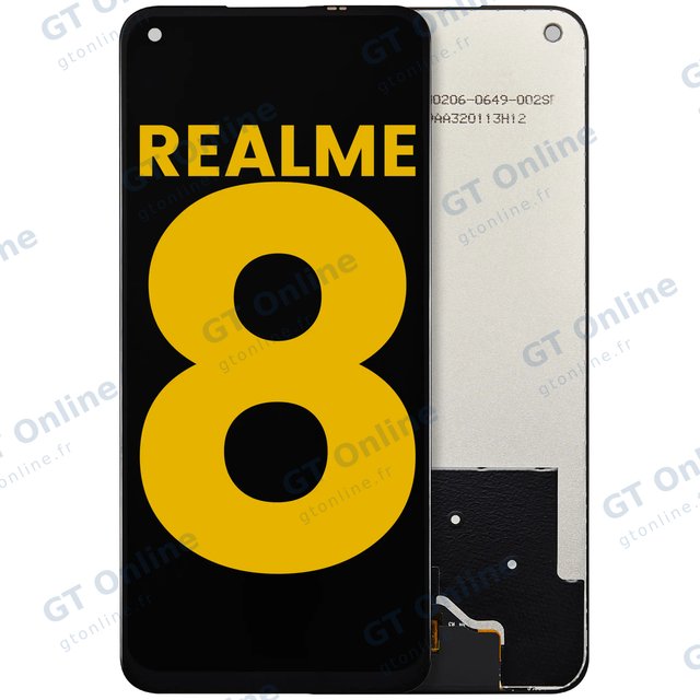 Écran pour Realme 8 5G / Q3i 5g/ V13 5G / 8S 5G / Narzo 30 5G / Oppo A93S 5G / K9X (reconditionné, toutes couleurs)