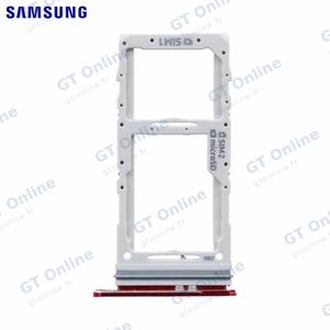 Tiroir SIM Original Samsung Galaxy S20 Plus 5G G986/Galaxy S20 Plus G985 GH98-45005G Rouge