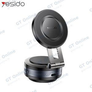 Support Smartphone Magnétique pour Voiture Yesido C225 Rotation 360° Noir