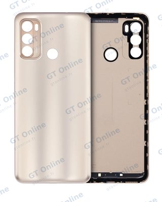 Vitre arrière pour Motorola Moto G40 Fusion (XT2147-1 / 2021) (Frosted Champagne)
