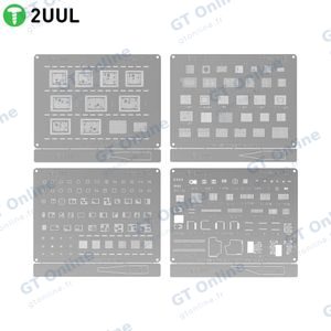 Pochoir Rebillage Multifonctionnel 2UUL BG01 pour iPhone 8 à 16