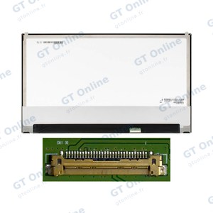 Dalle Ordinateur Portable 15.6" Slim FHD (1920x1080) LCD 60Hz, eDP 30pin Droite, Fixation Haut Bas 350mm
