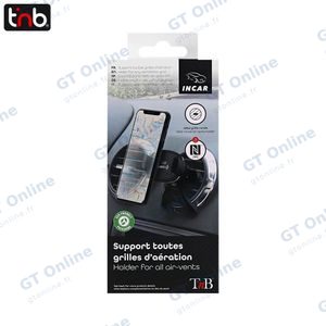 Support Smartphone pour Voiture T'nb avec NFC (Grille d'Aération) UHOLDAIRPRO Noir — vue 3